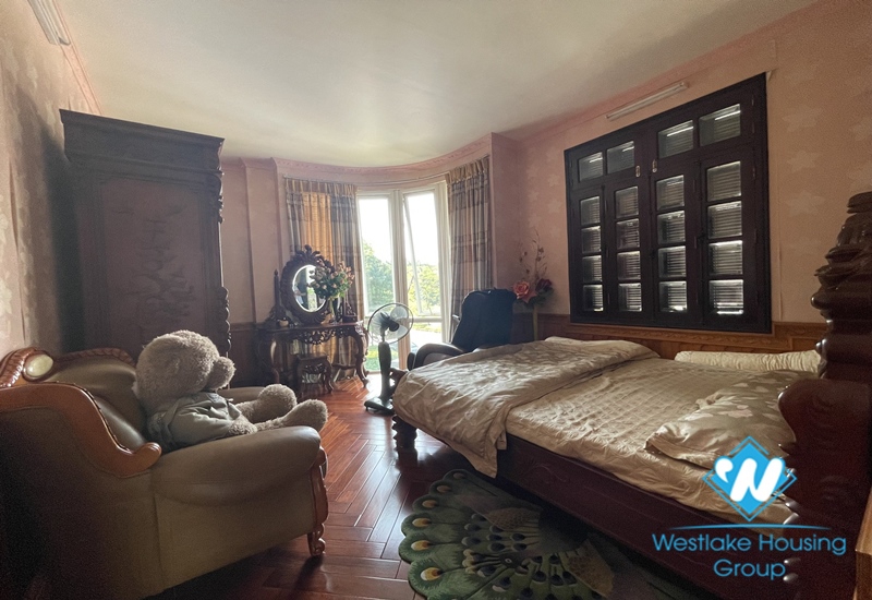 Corner 5 beds house for rent in Ciputra, Tay Ho